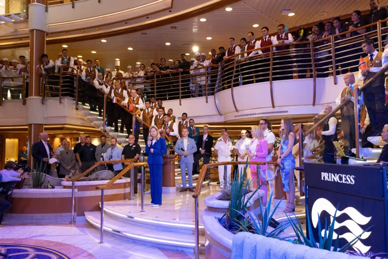 Caribbean Princess debutta a Port Canaveral: al via la nuova stagione di crociere ai Caraibi