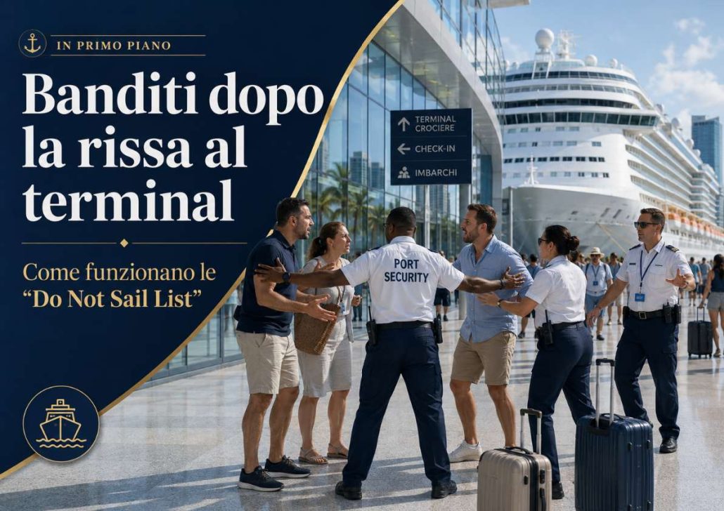 Puoi essere bandito per sempre da una compagnia di crociere? La rissa di Miami e le regole delle “Do Not Sail List”