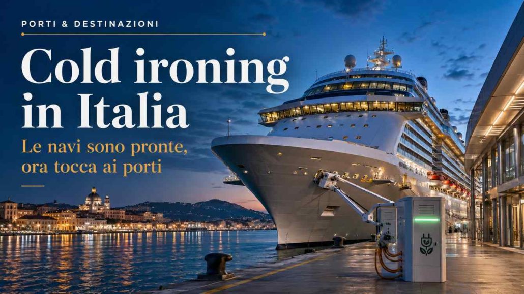 Cold ironing, le navi sono pronte: ora l’Italia deve accendere davvero le banchine