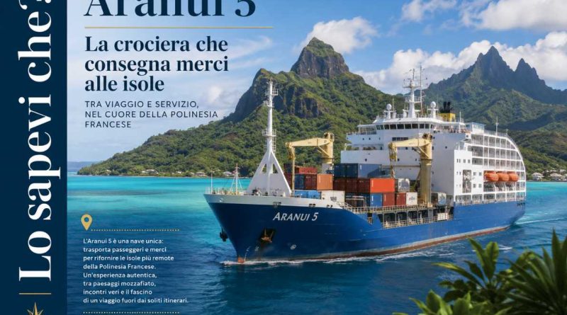 La crociera che consegna merci alle isole: le sorprendenti curiosità di Aranui 5