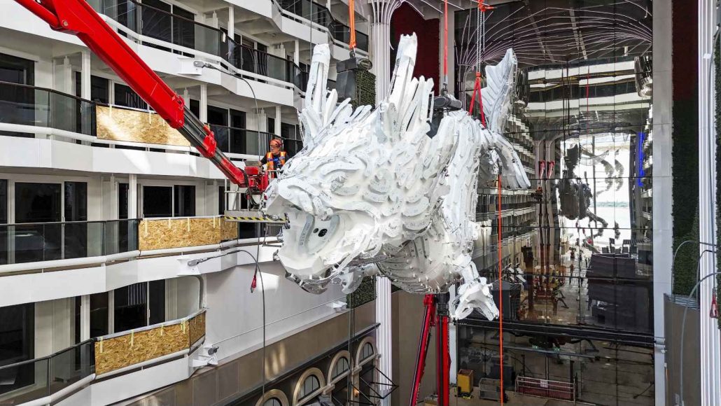 Si chiama World Asia, ma navigherà nel Mediterraneo: il drago spiega perché