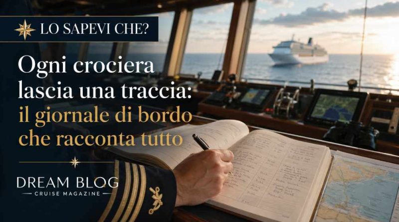 Ogni crociera lascia una traccia: il giornale di bordo che racconta tutto