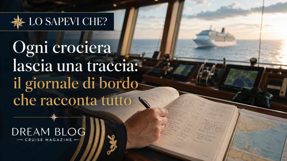 Ogni crociera lascia una traccia: il giornale di bordo che racconta tutto